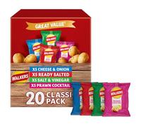Walkers Snacks Boîte de chips Classic Variety 20 x 25 g