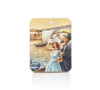 Boîte de Chocolat au Lait Porto - 50 g - Boîte recréant la ville de Porto - pleine de saveur - Idéal pour un cadeau gourmand - Produit gourmand d'origine portugaise