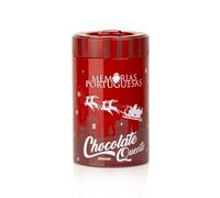 Boîte de chocolat chaud - 100 g - Poudre mélangée - Parfait pour les jours froids - Plein de saveur - Chocolat idéal à offrir - Produit gourmet portugaise