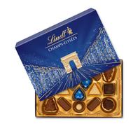 Boîte de chocolats Champs-Elysées - Assortiments chocolat au lait, blanc et noisette, praliné et noir - 182 g