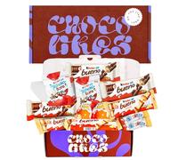 Boîte de chocolats, Coffret cadeau original pour anniversaires, enfants, amoureux, Kinder Bueno, Happy Hippo, Kinder Joy, Schoko Bons, Coffret chocolat a offrir pour Noël, Boîte en carton recyclable