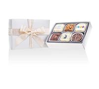 Boîte de chocolats de Pâques L | 6 Chocolats | Assortiment | Praliné | Cadeau | Offrir | Luxe | Premium | Boite | Femme| Homme | Saint Valentin | Pâques | Easter | Lapin