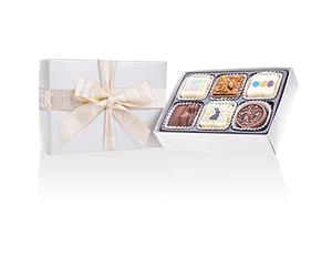 Boîte de chocolats de Pâques L | 6 Chocolats | Assortiment | Praliné | Cadeau | Offrir | Luxe | Premium | Boite | Femme| Homme | Saint Valentin | Pâques | Easter | Lapin