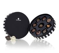 Boite de chocolats Glamour L | 9 Chocolats | Boite cadeau de chocolats | Pralinés | Assortiment à offrir | Premium | Femme | Pâques | Homme | Saint Valentin | Noel | Anniversaire | 110g