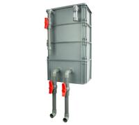 Boîte de circulation d'eau pour filtres d'aquarium Boîtier de filtre externe rouge for aquarium à 2, 3 ou 4 niveaux(11.81x7.87x20.28in/30x20x51.5CM)