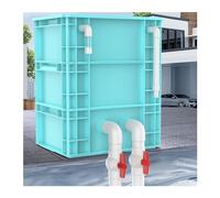 Boîte de circulation d'eau pour filtres d'aquarium Filtre externe for aquarium à cycle d'eau, 2/3 niveaux, bleu, plusieurs tailles(11.81x7.87x13.78in/30x20x35CM)