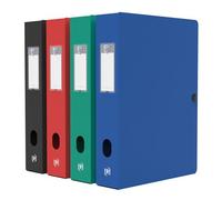 Boîte de classement avec pression Oxford Memphis 60 mm Modèle aléatoire