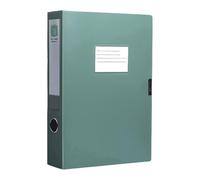 Boîte de classement de capacité avec fenêtre, Green | Boîte de rangement de documents en plastique étanche avec fenêtre d ' étiquette transparente pour la gestion des