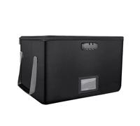 Boîte De Classement Des Fleurs - Boîte De Rangement Sûr Et Imperméable | Organisateur De Documents Haute Capacité, Boîte Scellée Imperméable Avec Poignée Portable Pour Protéger Les D