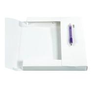 Boite de classement Dos 25mm polypropylène opaque 7/10e Krea Cover - A4 - Blanc