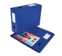 Boîte de Classement - ELBA - Memphis - Polypropylène - Dos 100mm - 240 x 320mm - Bleu