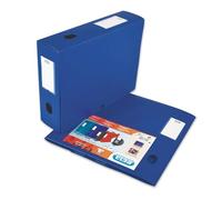 Oxford Boîte de classement 400094582 – dos 80 mm – polypropylène opaque 24 x 32 cm Bleu