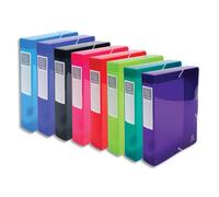 Boite de classement en polyproppylène dos 60mm Iderama PP - A4 - Couleurs assorties