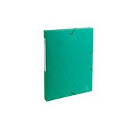 Boite de classement Exabox Dos 25mm Carte lustrée - A4 - Vert