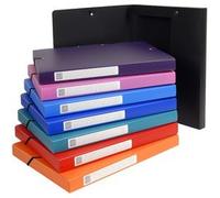 Boite de Classement Exabox Dos 25mm polypropylène 7/10e OPAK - A4 - Noir