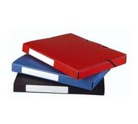 EXACOMPTA Boite de classement Exabox Dos 25mm Carte lustrée - A4 - Noir