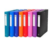 Boite de Classement Exabox Dos 40mm polypropylène 7/10e OPAK - A4 - Couleurs assorties