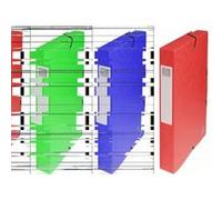 Boîte de classement EXABOX en carte lustrée Nature Future® - Dos de 40mm - 24x32cm pour A4 Vert Vert G