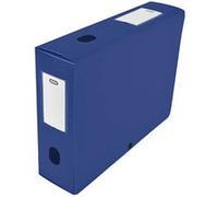 Oxford Boîte de classement 400094582 – dos 80 mm – polypropylène opaque 24 x 32 cm Bleu