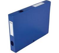 Elba 400094622 Boîte de classement à monter dos 40 mm polypropylène opaque 24 x 32 cm Bleu
