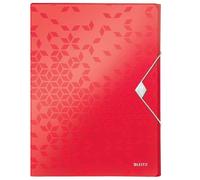 Boîte de classement Wow A4 PP 30mm rouge