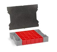 Boîte de Cloisonnement Inserts Système de Classement avec Tampons de Couverture pour Bosch Sortimo L-BOXX 102 | aussi Adapté pour le Nouveau L-BOXX G4 - Nouveau Modèle G4, A3