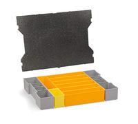 Boîte de Cloisonnement Inserts Système de Classement avec Tampons de Couverture pour Bosch Sortimo L-BOXX 102 | aussi Adapté pour le Nouveau L-BOXX G4 - Nouveau Modèle G4, F3