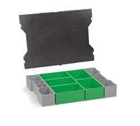 Boîte de Cloisonnement Inserts Système de Classement avec Tampons de Couverture pour Bosch Sortimo L-BOXX 102 | aussi Adapté pour le Nouveau L-BOXX G4 - Nouveau Modèle G4, D3