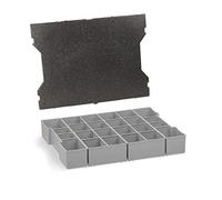 Boîte de Cloisonnement Inserts Système de Classement avec Tampons de Couverture pour Bosch Sortimo L-BOXX 102 | aussi Adapté pour le Nouveau L-BOXX G4 - Nouveau Modèle G4, K3