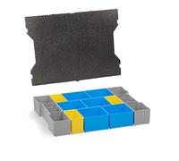Boîte de Cloisonnement Inserts Système de Classement avec Tampons de Couverture pour Bosch Sortimo L-BOXX 102 | aussi Adapté pour le Nouveau L-BOXX G4 - Nouveau Modèle G4, BC3