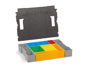 Boîte de Cloisonnement Inserts Système de Classement avec Tampons de Couverture pour Bosch Sortimo L-BOXX 102 | aussi Adapté pour le Nouveau L-BOXX G4 - Modèle 102, H3