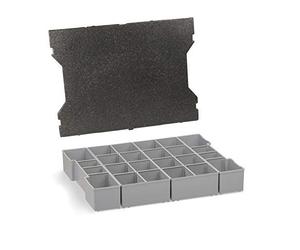 Boîte de Cloisonnement Inserts Système de Classement avec Tampons de Couverture pour Bosch Sortimo L-BOXX 102 | aussi Adapté pour le Nouveau L-BOXX G4 - Nouveau Modèle G4, K3