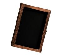 Boîte de collecte de salle de classe, vitrine en bois, couvercle de panneau transparent, panneau d ' insertion en EVA, fenêtre d ' organisation murale, panneau d ' insertion en Eva, organisateur de de