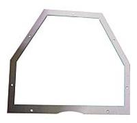 Boîte de collecte d'échappement à joint plat Wolf 1608014 pour MKS-340-500