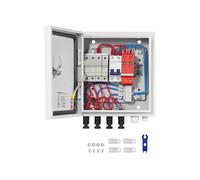 Boîte de Combinaison PV Solaire 4 Chaînes Fusible de Courant Nominal 15A IP65