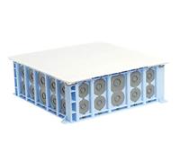 Boîte pavillonnaire de comble Air'métic - 200x200x85 mm avec couvercle - Eurohm 51019