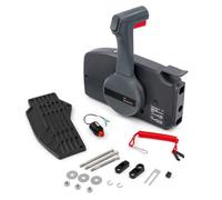 Boîte de commande à distance pour moteur hors-bord, boîte de commande pour bateau avec levier d'accélérateur et commande de régulateur, boîte de commande latérale pour moteur hors-bord, levier de