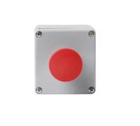 Boîte de commande de commutateur à bouton-poussoir en aluminium moulé, jonction antidéflagrante, boîtier étanche, démarrage et arrêt d'urgence(1P Reset)