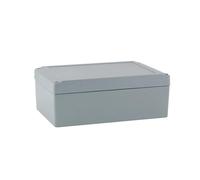 Boîte de commande Interrupteur à bouton Boîte de jonction en aluminium moulé sous pression IP67, étanche et anti-poussière, résistant aux chocs, pour les projets électroniques d'extérieur(FA44