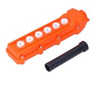 Boîte de Commande Manuelle Étanche pour Palan, Bouton - Poussoir Compact 220V / 500V - Protection IP65, Coque ABS Anticorrosion, Usage Industriel Polyvalent