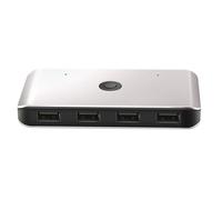 boîte de commutation 2.0, 4 ports USB, pour clavier, souris, imprimante, moniteur avec 2 câbles