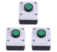 Boîte de Commutation à Bouton-poussoir ABS Résistant aux Intempéries, 2 Pièces, Commande à un Bouton pour Ouvre-porte