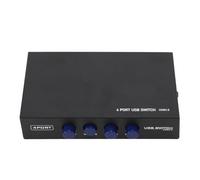 Boîte de commutation manuelle partagée USB USB 2 0 à B 4 Port Part Partager Box Box Hub pour 4 commutateurs 1 Scanner d'imprimante Appareil CAME CHARGE