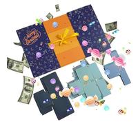 Boîte de Compte à rebours de Noël | 24 Jours pour Faire Vos Propres boîtes de Compte à rebours, conteneur Pliable de différentes Formes pour garçons, Adolescents, étudiants, Filles