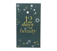 Boîte de compte à rebours de Noël vierge à 12 tiroirs à remplir soi-même | Boîte de compte à rebours DIY pour le Nouvel An, une fête d'anniversaire, des collations, des bonbons, du maquillage