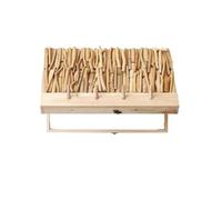 Boîte de compteur électrique en bois créative, ornement mural, cadre boîte commutation, couvercle distribution domestique, occlusion, support fil Wifi, crochet décoratif(B1-50x31.5cm)