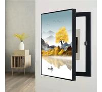 Boîte De Compteur Électrique Mural Peinture Décorative Cacher Le Comptoir Couvercletableau Électrique Cacher Peintures Boîte De Distribution Décoration Couvrir Peut Couvrir Des Trous C,40x60cm