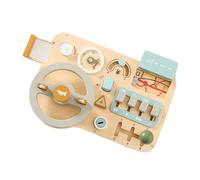 Boîte De Conduite des - Jouet De Direction en Bois, Simulateur Sensoriel | Interactive Learning Playset, Activité Pédagogique pour Les Tout-Petits Garçons Filles De La Salle De Motricité Mater