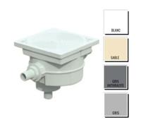 Boîte de connexion Astral Standard ? 50 mm à coller coloris Gris