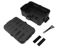 Boîte de Connexion Câble Carrée Grande Capacité, Résistante IP54, Enceinte Électrique Extérieure Verte - Installation Facile, Protection Étanche Résistante, Usage Extérieur et (Noire)